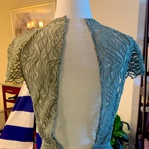 Sage green lace Reiss dress, brand new no tags.